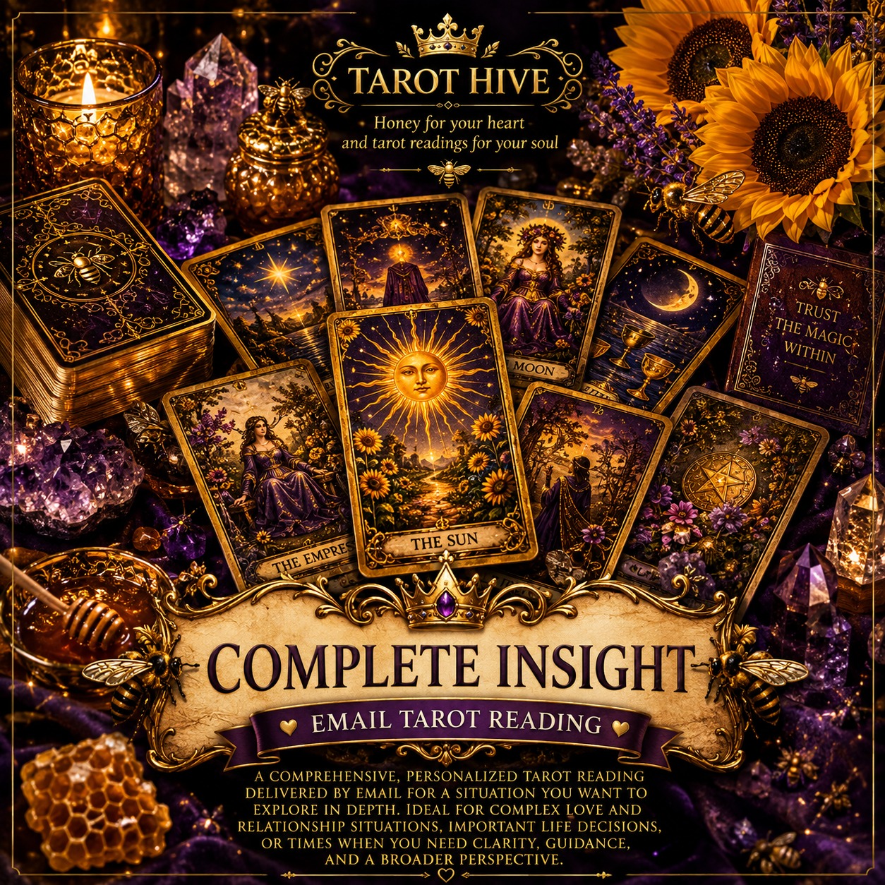 Tarot Hive Complete Insight Email Tarot Reading