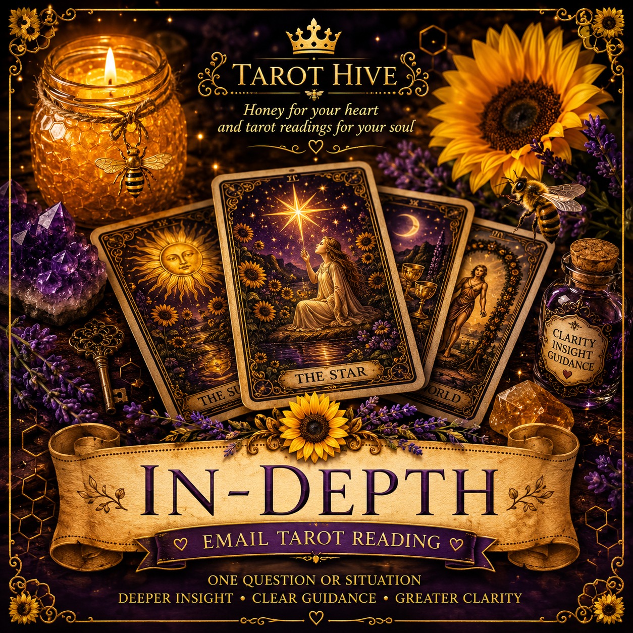 Tarot Hive In-Depth Email Tarot Reading